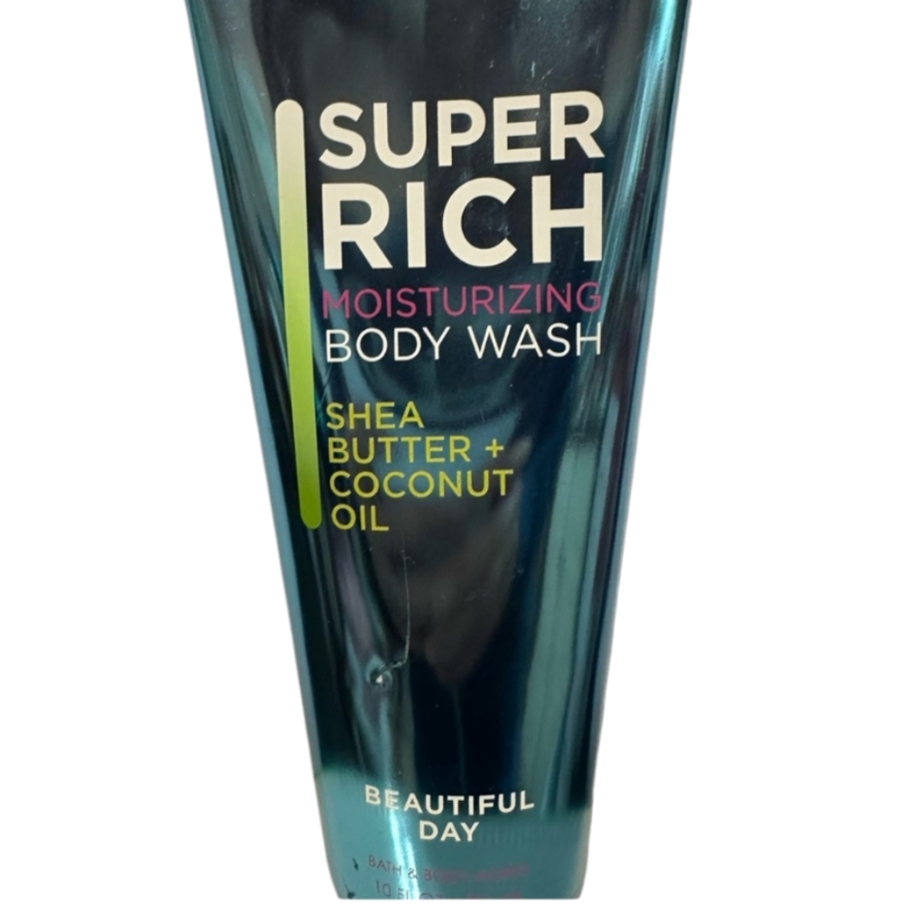 💕Bath & Body Works Super Rich Body Wash💕Shea Butter & Coconut Oil💕